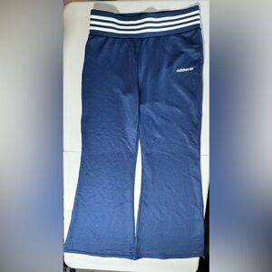 Adidas Originals 3-Stripe Flared Track Pants Night Indigo Women’s Large NWT